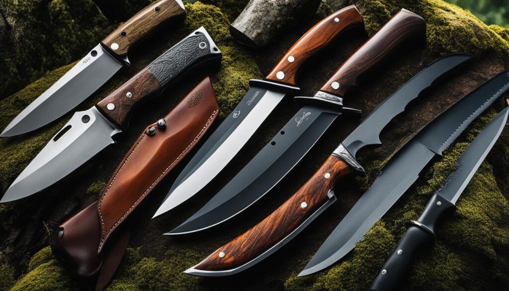 hunting knives